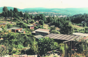Blick über die Anlage