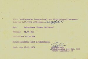 Fragespiegel Mitgliederversammlung