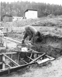 Fundament errichten